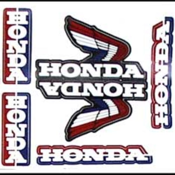 S-6 Honda Wing Sheet Red/White/Blue