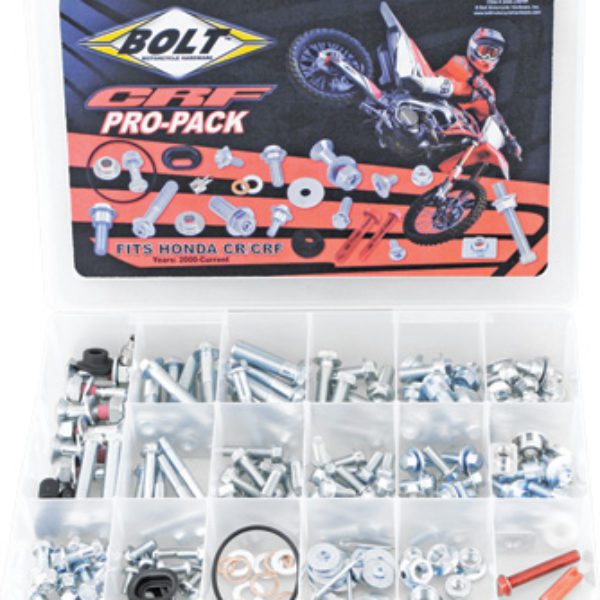 BOLT Motorcycle Hardware Pro-Pack for CR/CRF #B2008-CRFPP