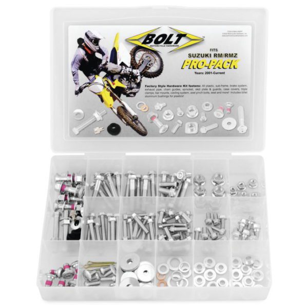 BOLT Motorcycle Hardware Pro Pack for RM/RMZ #BBMH-RMPP